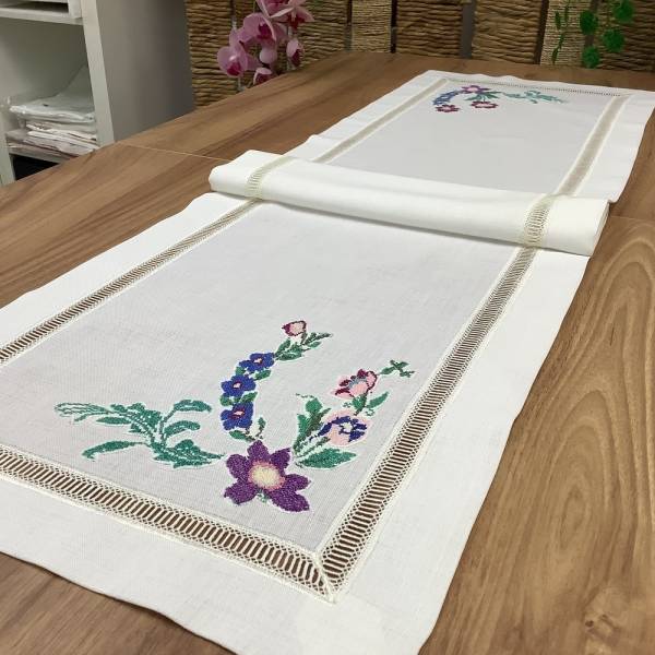 GELİN TACI KANEVİÇE & KOLBERLİ RUNNER - 40*145 CM