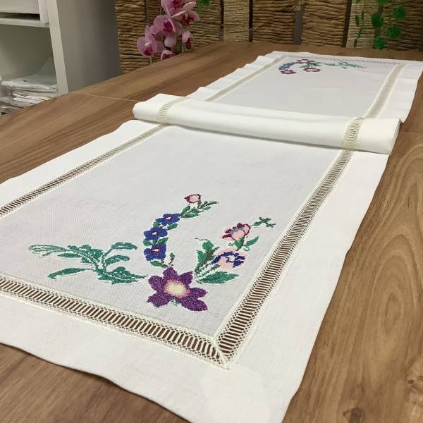 GELİN TACI KANEVİÇE & KOLBERLİ RUNNER - 40*145 CM