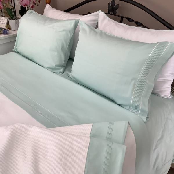 Nervur Detaylı Mint Pike Takımı - 6 Parça