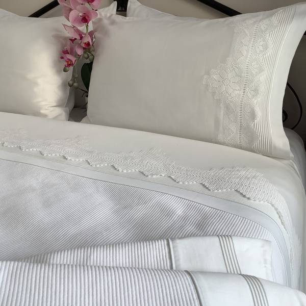 El Dantelli Pamuklu Pike Takımı -6 Parça