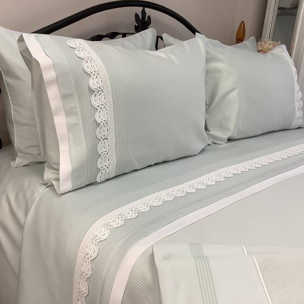 El Dantelli Mint Pamuklu Pike Takımı -6 Parca