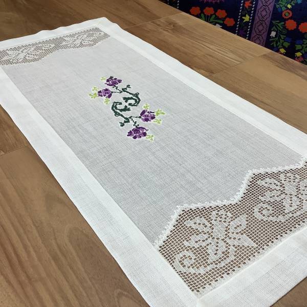 DANTELLİ & KANEVİÇELİ RUNNER -45*90 CM 